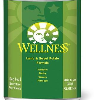 Wellness Complete Health Natural Lamb and Sweet Potato Recipe Wet Canned Dog Food For Sale