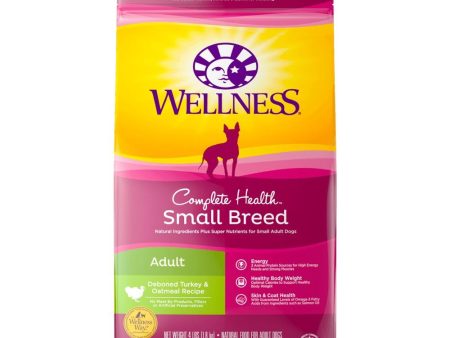 Wellness Complete Health Natural Small Breed Adult Turkey and Oatmeal Recipe Dry Dog Food Online Hot Sale