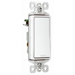 3-Way Decorator Wall Switch, 15A, White Online Sale