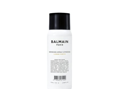 BALMAIN HAIR plaukų lakas   Session Spray Strong 75ml travel Discount