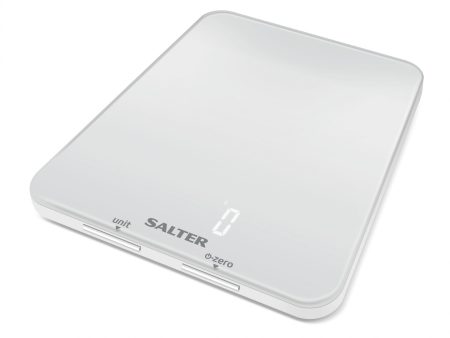 Salter 1180 WHDR Ghost Digital Kitchen Scale - White Hot on Sale