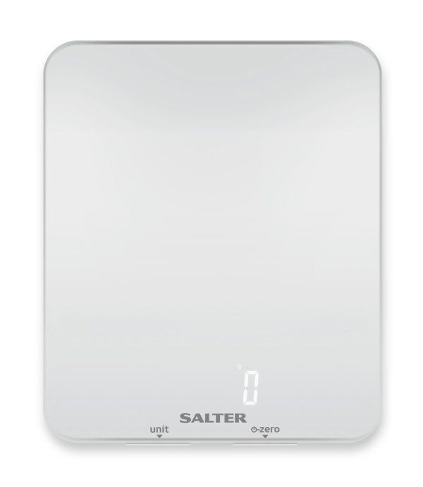 Salter 1180 WHDR Ghost Digital Kitchen Scale - White Hot on Sale