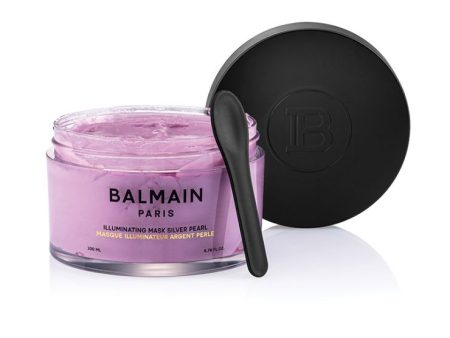 BALMAIN HAIR kaukė šviesintiems plaukams   Illuminating Mask Silver Pearl 200ml Hot on Sale