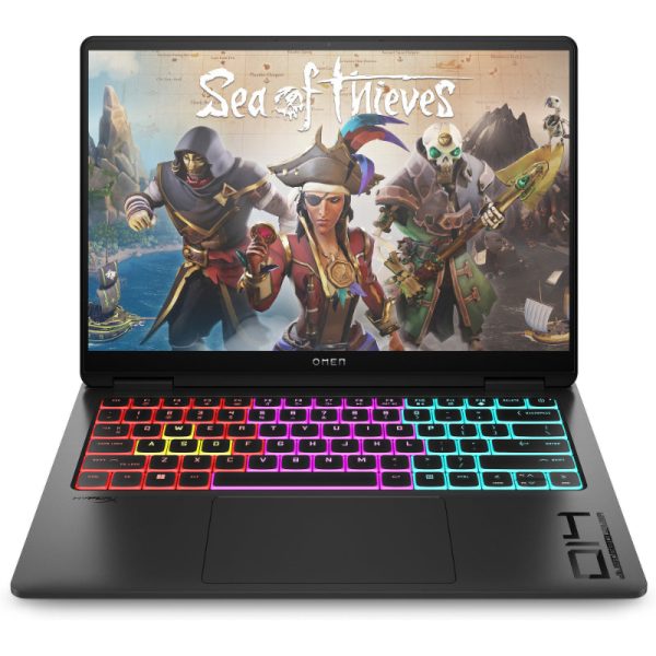 OMEN by HP Transcend Gaming Laptop 14-fb0001ny - Ultra 7-155H, 16GB, 1TB SSD, 14  2.8K 400-nit 120Hz OLED HDR 500, GeForce RTX 4060 8GB, 1080p IR cam, US RGB backlit keyboard, 71Wh, Shadow Black, Win 11 Home, 1 years Sale