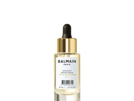 BALMAIN HAIR atstatomasis eliksyras   Overnight Repair Serum 30ml +dovana 85 eur vertės Balmain krepšys Supply