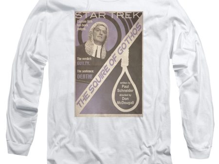 STAR TREK : THE ORIGINAL SERIES EPISODE 17 L\S ADULT T SHIRT 18\1 WHITE 2X Online Hot Sale