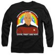 STAR TREK THE NEXT GENERATION : IMPOSSIBLE L\S ADULT T SHIRT 18\1 Black XL Hot on Sale