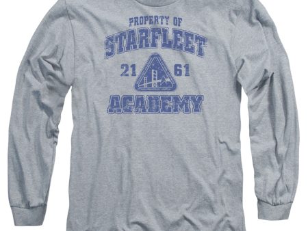 STAR TREK : OLD SCHOOL L\S ADULT T SHIRT 18\1 ATHLETIC HEATHER LG For Discount