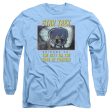 STAR TREK THE ORIGINAL SERIES : EDGE OF FOREVER L\S ADULT T SHIRT 18\1 Carolina Blue SM Online