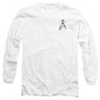 STAR TREK DISCOVERY : MEDICAL BADGE L\S ADULT T SHIRT 18\1 White XL Cheap